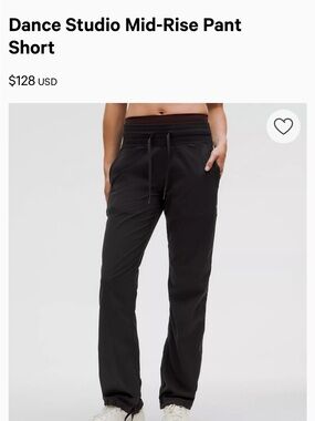 Lululemon Women's Mid-Rise Track Joggers - Black size 10